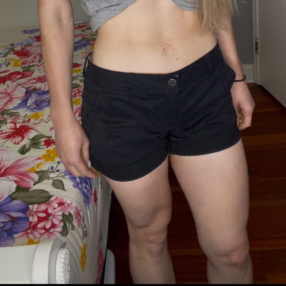 Black shorts